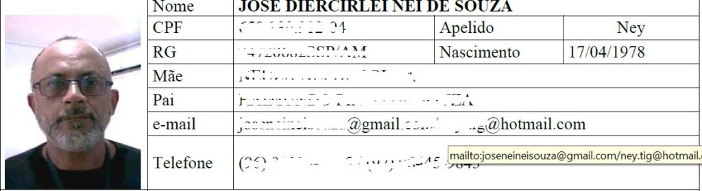 Secretário de Infraestrutura de Vitória do Jari/AP, ocupava papel central na organização criminosa