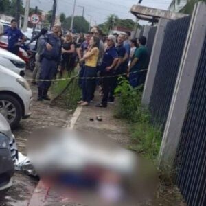 Mulher é assassinada em frente ao Fórum de Santana e caso é tratado como feminicídio