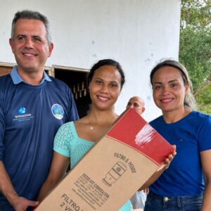 Quase 300 filtros de barro são entregues a comunidades rurais de Tartarugalzinho