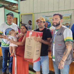 Funasa e Prefeitura de Tartarugalzinho entregam filtros de barro para comunidades rurais