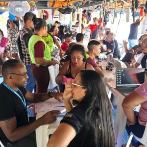 Jornada Fluvial do TJ-AP leva cidadania e serviços essenciais ao Arquipélago do Bailique
