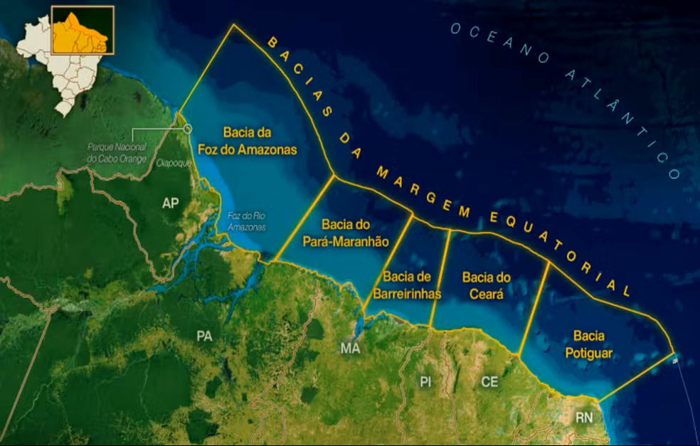 Derrotado em primeira instância, MPF recorre ao TRF1 contra licenciamento na Foz do Amazonas