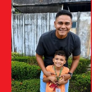 Doador de medula do Amapá conhece menino potiguar que teve a vida salva após transplante