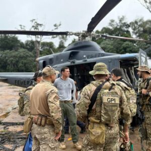 PF realiza operação integrada contra garimpo ilegal em Laranjal do Jari