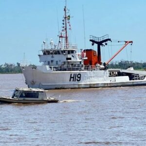 Marinha amplia calado na foz do Amazonas e reforça competitividade dos portos do Arco Norte