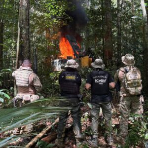 PF e órgãos federais e estaduais intensificam ações contra garimpo ilegal no Amapá