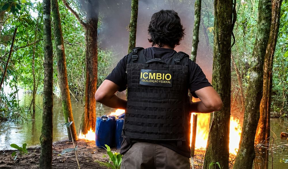 ICMBio reforça combate ao garimpo ilegal para proteger árvores gigantes da Amazônia