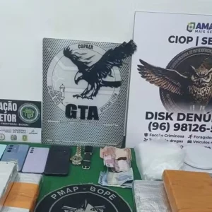 PM apreende 6 kg de cocaína de passageiro que partiu de Belém para Macapá