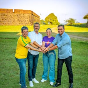 Clécio anuncia chapa com Teles na vice e ao senado Alliny e Randolfe