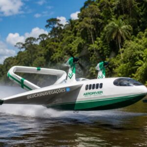 Startup amazônica desenvolve “barco voador”