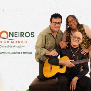 Amadeu Cavalcante, Osmar Júnior e Zé Miguel levam música amapaense ao público de Belo Horizonte