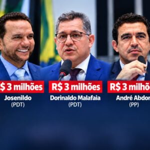 R$ 9 milhões: partidos turbinam campanhas de três deputados na corrida pela reeleição