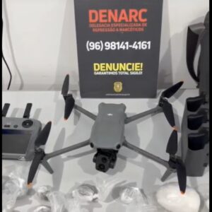 Polícia Civil apreende mais um drone que seria utilizado para lançar drogas dentro do Iapen