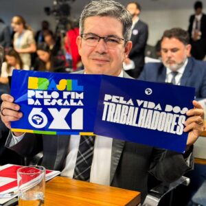 CCJ do senado aprova fim da escala 6×1 com importante atuação de Randolfe