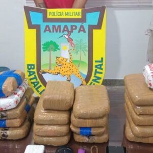 PM prende dois homens e apreende 29 kg de crack no Porto do Grego, em Santana